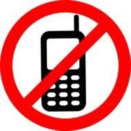 No Texting Allowed Sign At Clkercom Vector Online