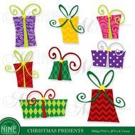 Christmas Present Printable Tree Instant