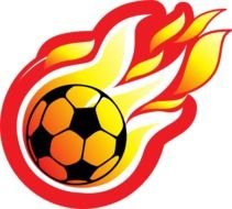 Soccer Fireball At Clkercom Vector Online