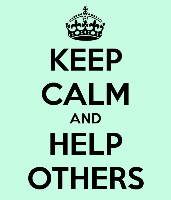 Keep Calm And Help Others Carry On Image Generator