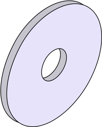 Washer Svg Vector Sfree
