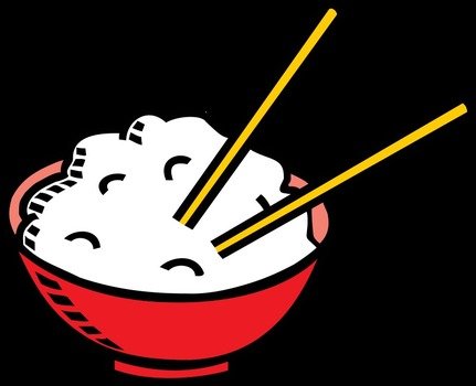 Clipart of the Chinese Food
