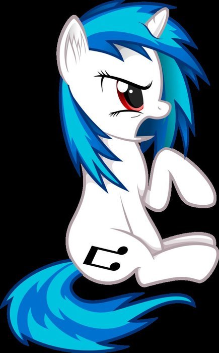 evil unicorn drawing