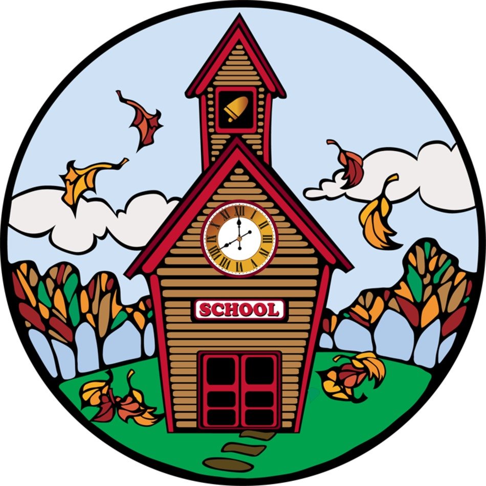 wood School drawing