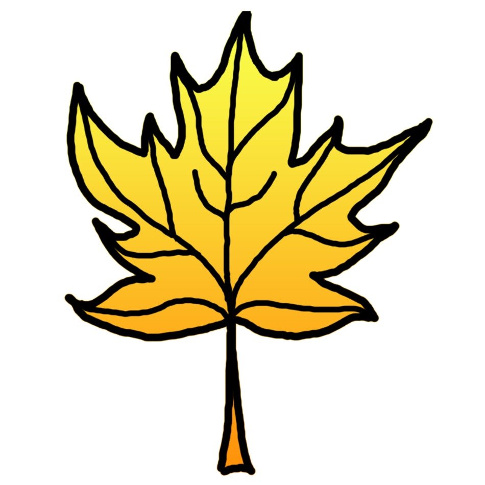 Yellow Leaf Clipart Autumn Free Clipartpng