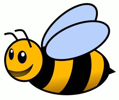 Honey Bees Coloring Pages clipart