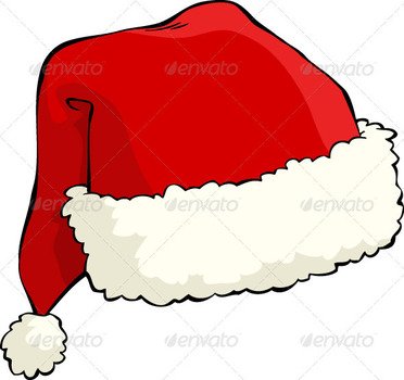 Santa Hat Icon Transparent Background Santas Christmas