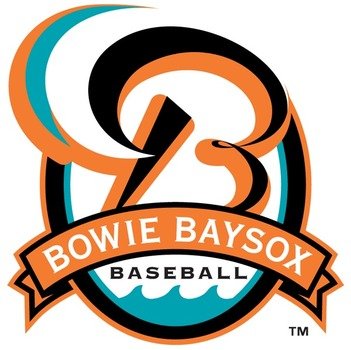 bowie baysox baseball logo drawing