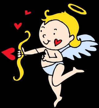 Cute Valentines Cupid Free