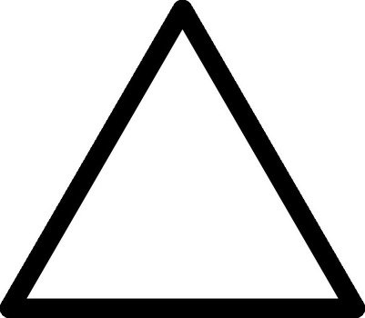 Black Triangle At Clkercom Vector Online Royalty
