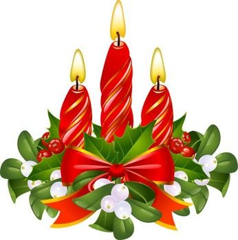 cliprt of the christmas candles