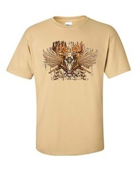 Skulls With Guns For Wings Pinterest