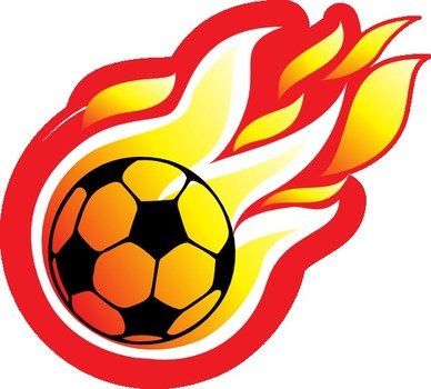 Soccer Fireball At Clkercom Vector Online