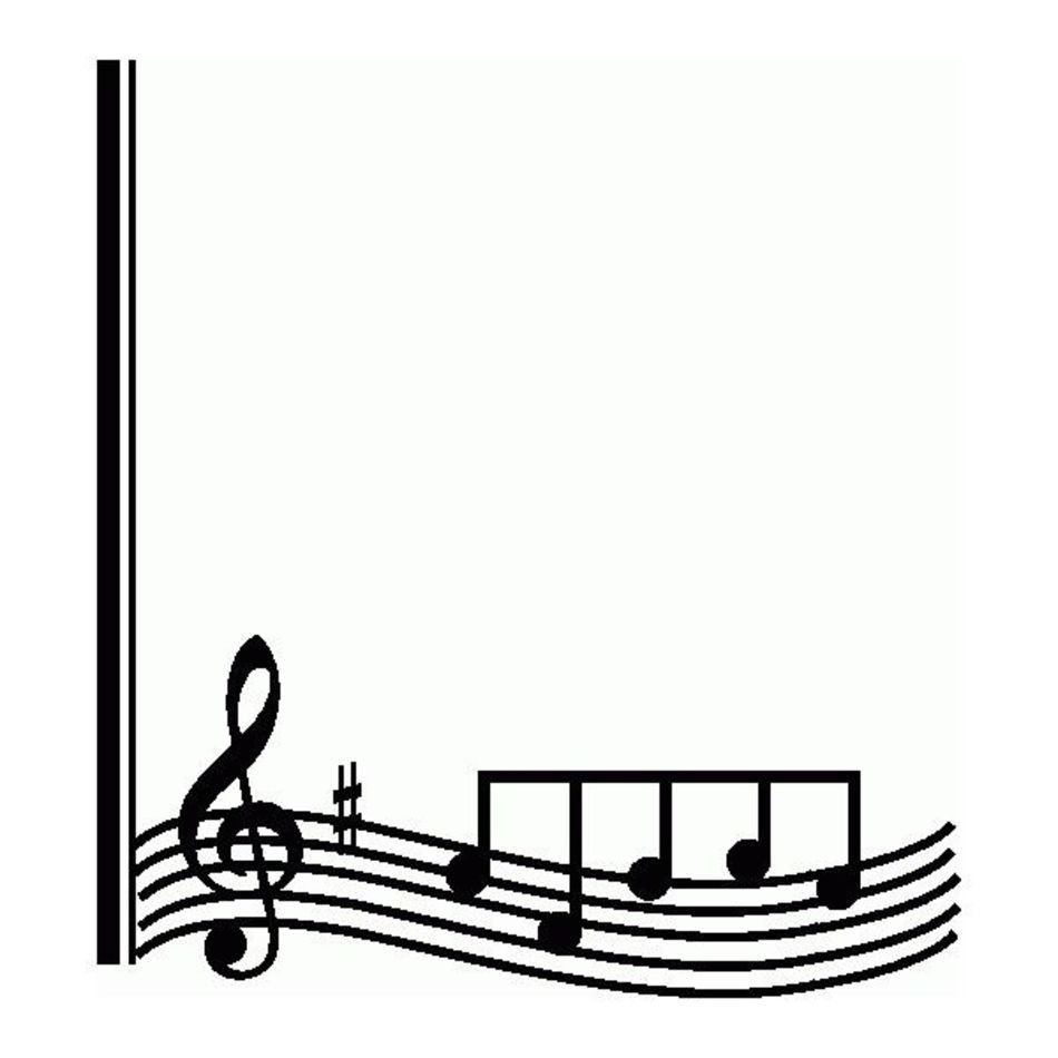 Musical Notes Border Liked