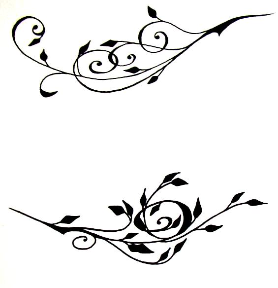 Vine Tattoo drawing free image download