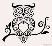 Line Art Animal Patterns Silhouette Hand Painted clipart