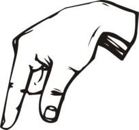 Sign Language Q Clip Art 107895 Hightpng