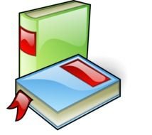 Clip Art of the books icons