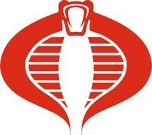 red cobra as a graphic image