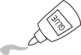 Glue Black And White Panda Free Images