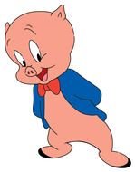 Porky Pig drawing