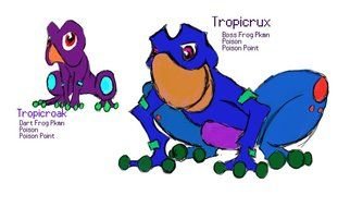 Frog Pokemon drawing