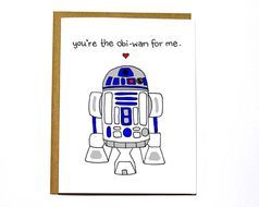 Funny Star Wars R2d2 Card Valentine By Darkroomanddearly $400