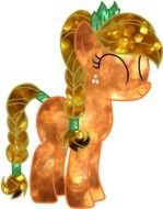 Golden Pony Mlp Luna