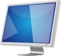 Computer monitor Clipart drawing