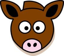Donkey Head Cartoon