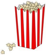 Clipart of Popcorn