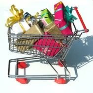 Full Shopping Cart drawing