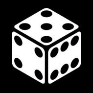 Dice Faces 5 Perspective 6