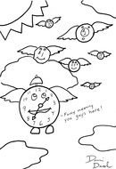 All About Me Coloring Pages drawing