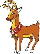 Cartoon Animals Reindeer