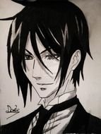 Sebastian Black drawing