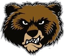 Bear Head Logo Grizzlies Alternate