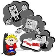 Preventing and responding to cyberbullying drawing
