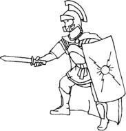 14 Roman Soldier Cartoon Frees That You Can Download To