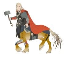 Clip Art of the Thor X horse