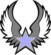 Crystals Star At Clkercom Vector Online Royalty