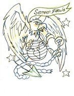 Eagle Globe And Anchor drawing
