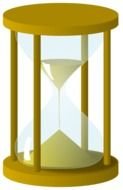 Clipart of sand Hour Glass