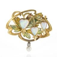 Clip art of the golden jewelry