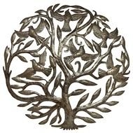 Tree Of Life &ndash; Steel Drum Wall Art Museum Contemporary