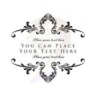 Border Frame Old Victorian Black Digital Frames Vintage Wedd