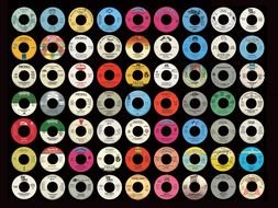 clipart of the colorful discs