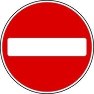 No Entry Sign Boo The Dogs