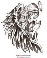 Angel Tattoos Wings Guardian And St Michael Designs