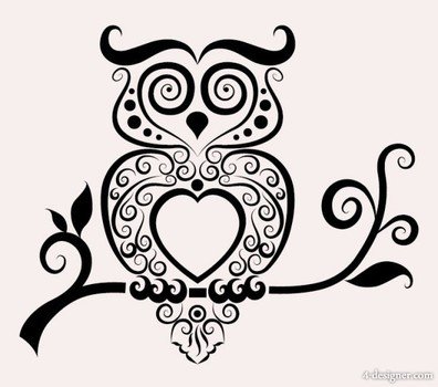 Line Art Animal Patterns Silhouette Hand Painted clipart